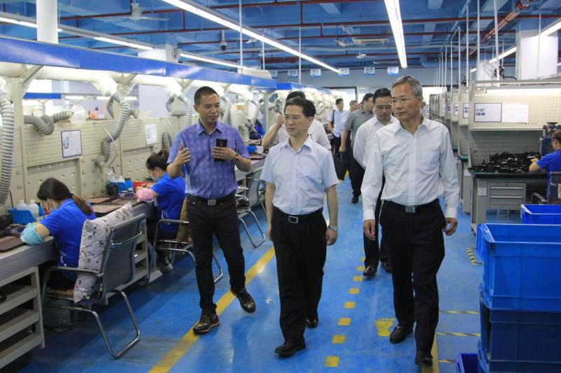 市政協(xié)副主席周漢民等領(lǐng)導蒞臨指導